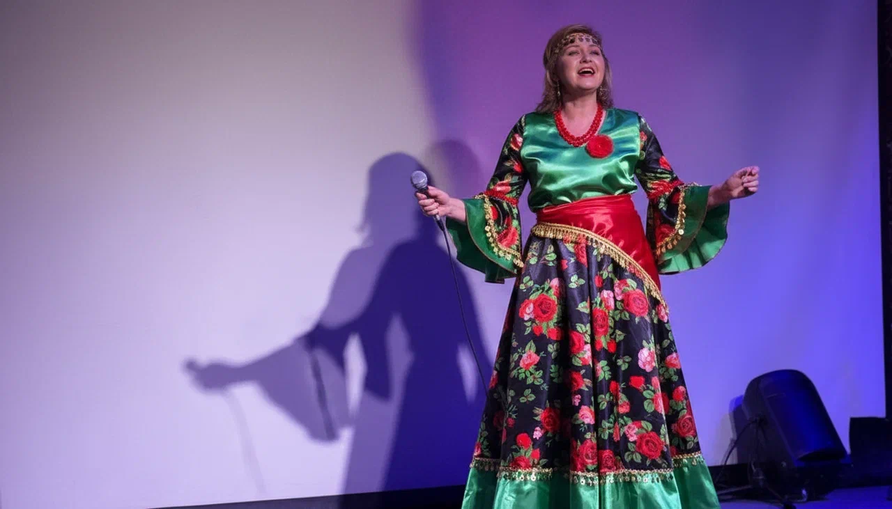 фотографии выступлений, костюмов и моментов взаимодействия с залом